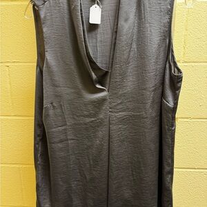 CAbi Charcoal Sleeveless Top